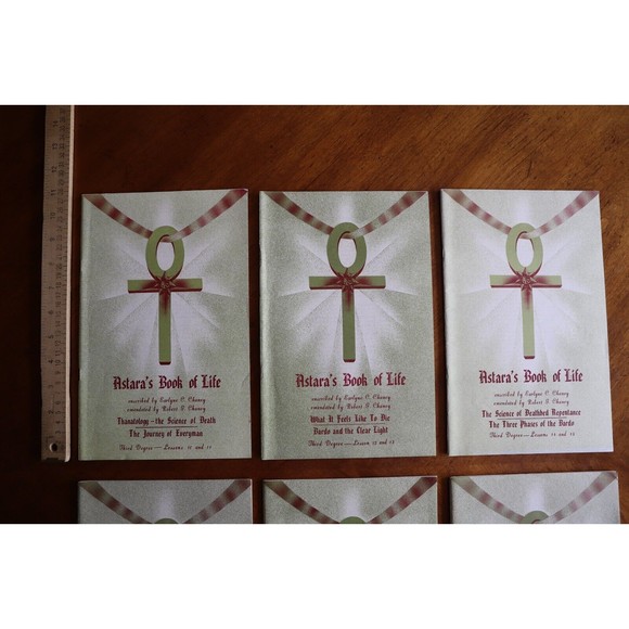 6x Astara's Book of Life 10-21 Third Degree Lessons School - Death 1969/1970 - Picture 2 of 16